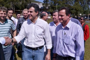 Cruz Machado recebe a visita do Governador Beto Richa