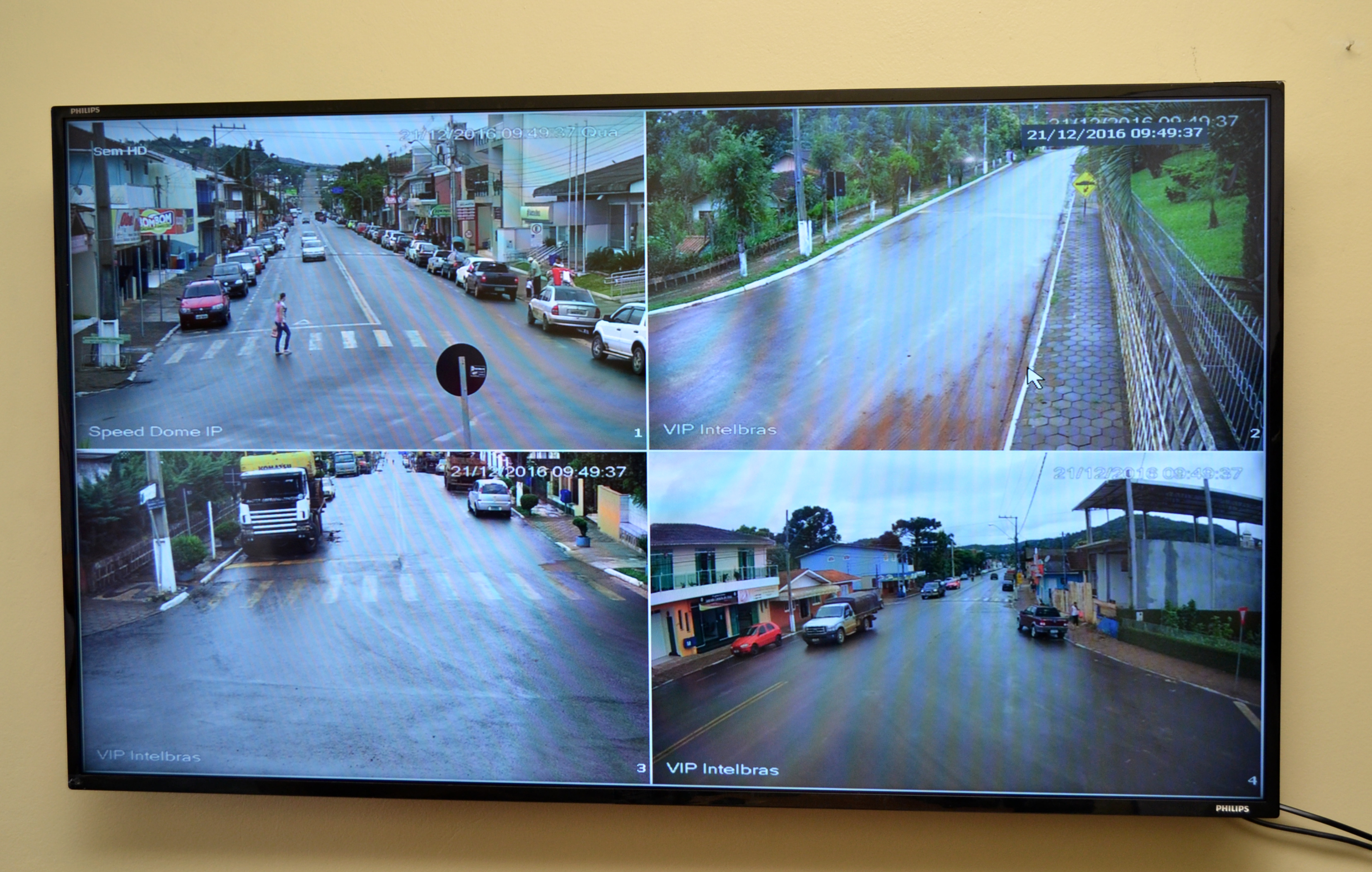 Câmeras de vídeo monitoramento são instaladas em Cruz Machado