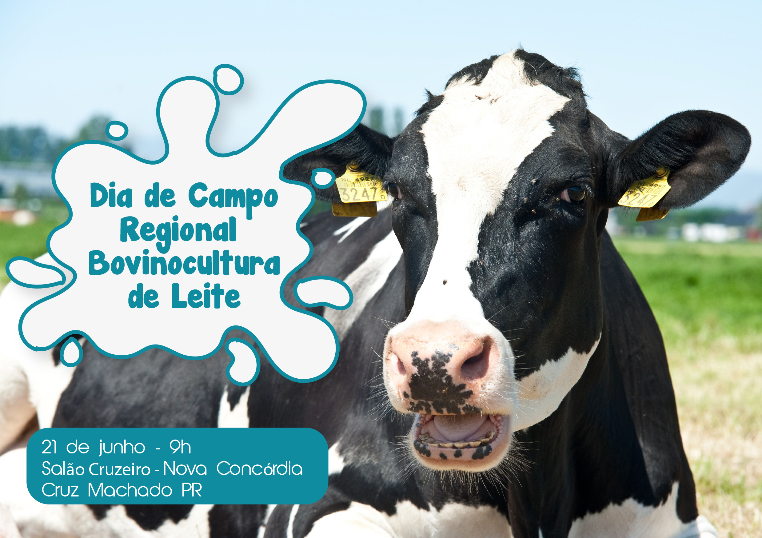 Dia de Campo Regional Bovinocultura de Leite será no dia 21 de junho
