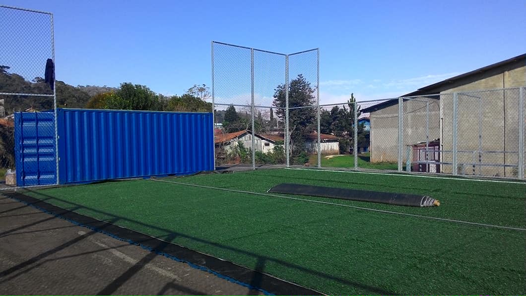 Mini arenas são instaladas no município