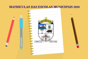 Matrículas das Escolas Municipais de Cruz Machado.