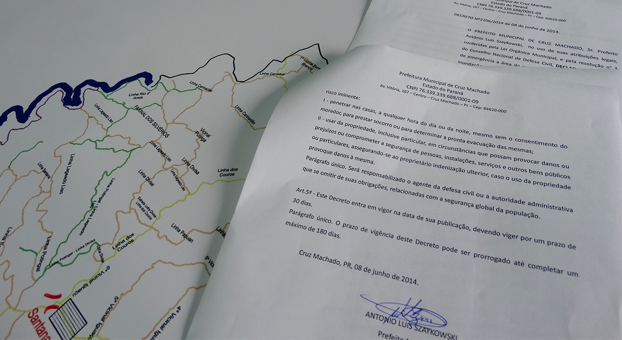 Prefeito Antonio Luis Szaykowski declara situação de emergência