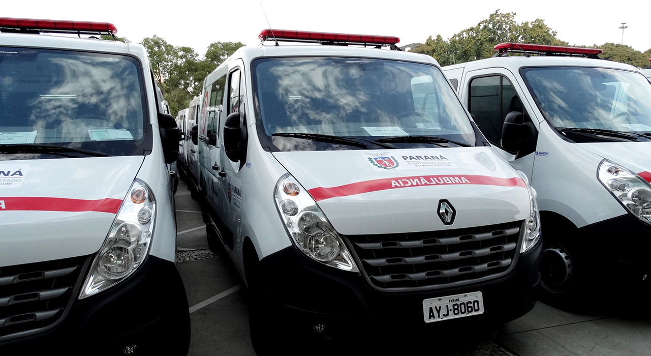 Cruz Machado recebe ambulância do Governo do Estado