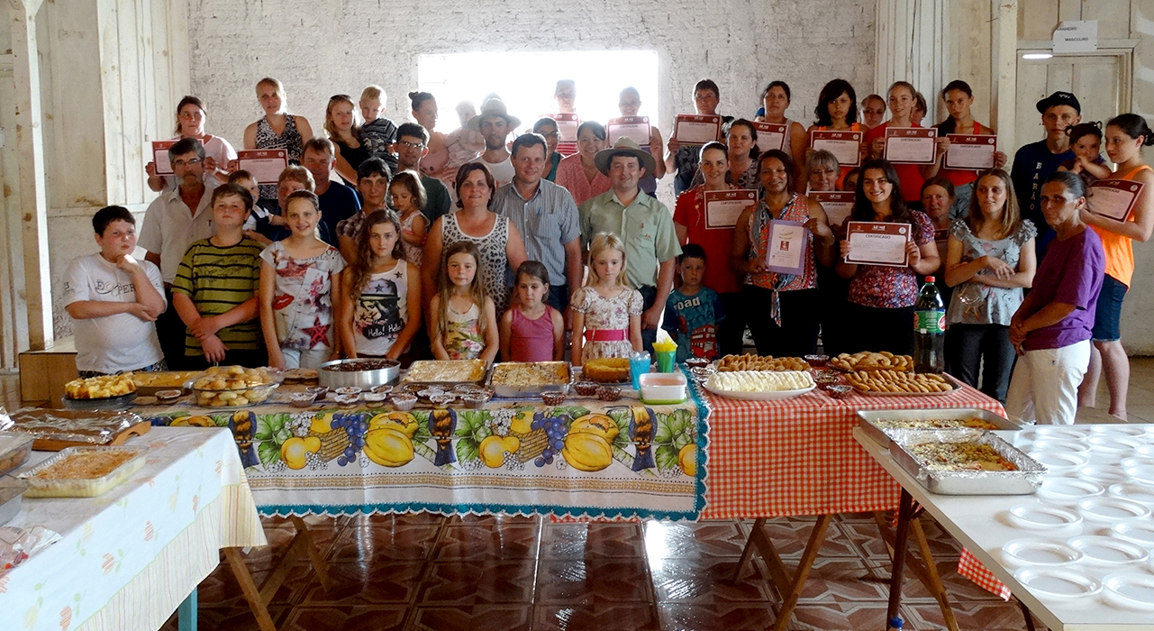 Programa Gênero e Geração forma mais uma turma do curso “Cruz Machado Mais Sabores”