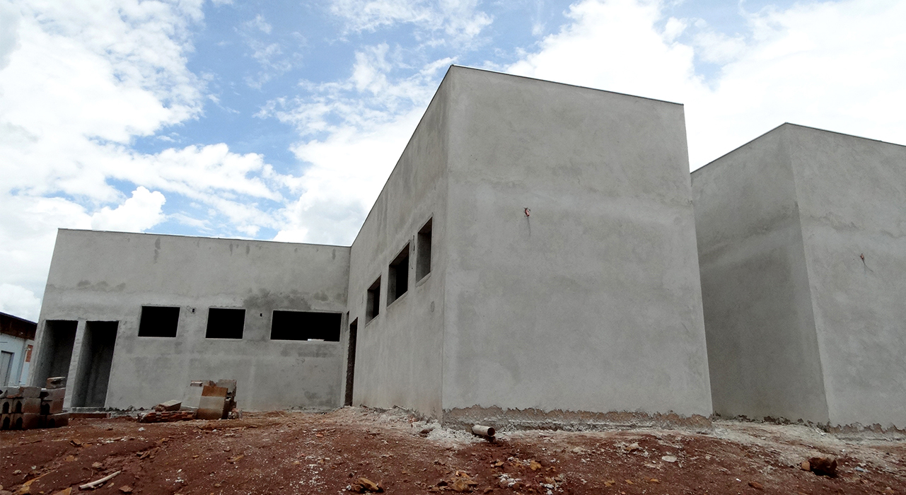 Obra da Unidade Básica de Saúde no distrito de Santana continua em ritmo acelerado