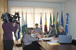 Prefeito Antonio participa de reunião da Associação dos Municípios Sul Paranaense