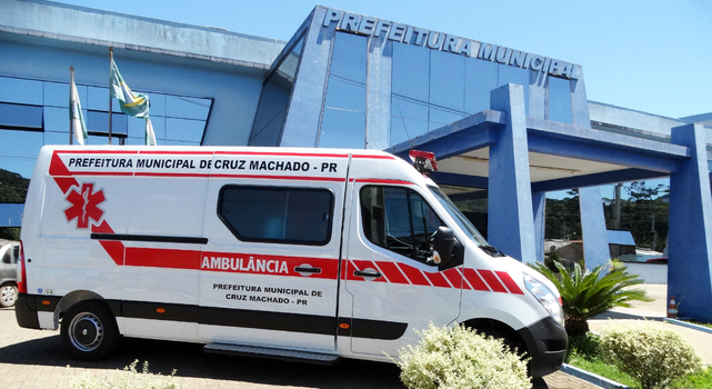 Prefeitura de Cruz Machado investe na aquisição de nova ambulância