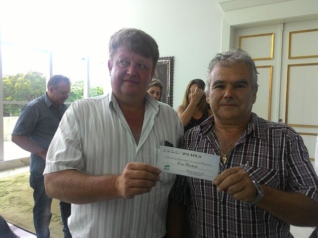 Cruz Machado recebe quase 1 milhão de reais de ICMS