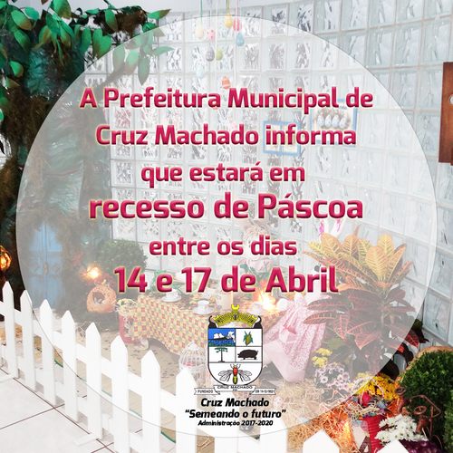 Confira como fica o atendimento durante o Feriado de Páscoa
