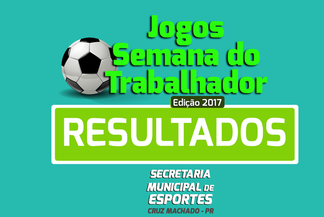 Confira os resultados da 2ª rodada dos jogos da semana do trabalhador