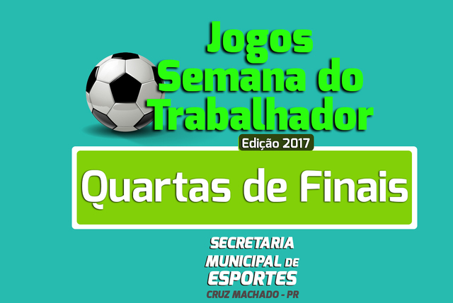 Quartas de Finais dos Jogos da Semana do Trabalhador acontece hoje