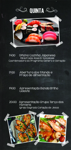 Feira Gastronômica tem início hoje! Confira a programação!