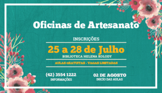 Oficinas de Artesanato