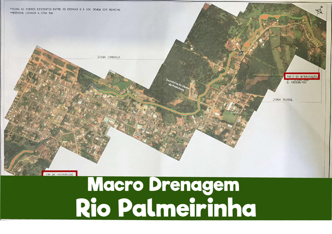 Concorrência Pública definirá empresa que irá executar macro drenagem do rio Palmeirinha