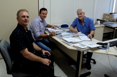 Prefeito e vice-prefeito participam de reuniões em Curitiba